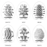 TENGA Egg New Standard - tojás maszturbátor készlet (6db)