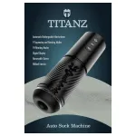 Titanz Auto Suck - automata maszturbátor (fekete)