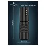 Titanz Auto Suck - automata maszturbátor (fekete)