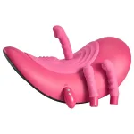 VibePad Rideon - pulzáló G-pont és csiklóizgató hinta (pink)