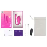 We-Vibe Jive 2 - viselhető, távirányítós G-pont vibrátor (rózsaszín)