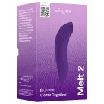 We-Vibe Melt 2 – App-vezérelt léghullámos csiklóizgató (lila)
