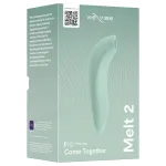 We-Vibe Melt 2 - App-vezérelt léghullámos csiklóizgató (türkiz)
