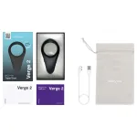 We-Vibe Verge 2 - okos vibrációs péniszgyűrű (fekete)
