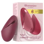 Womanizer Next Liberty - léghullámos csiklóizgató (piros)