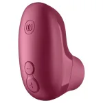 Womanizer Snap - léghullámos csiklóizgató töltőtokkal (piros)