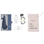 Womanizer Vibe - csikló vibrátor (kék)