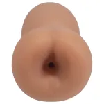 XKIN - élethű műpopsi maszturbátor - M (sötét natúr)