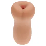 XKIN - élethű műpopsi maszturbátor - M (sötét natúr)