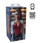 XKIN Librarian Paige - élethű műpunci maszturbátor (natúr)