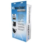 XLSUCKER - digitális potencia- és péniszpumpa (átlátszó)