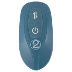 You2Toys - 3 részes felcsatolható nyuszis lökővibrátor távirányítóval (kék)