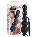 You2Toys Black Jack - gyöngyös anál dildó (fekete)