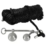 You2Toys Bondage anál plug (149g) + BDSM kötél (10m)