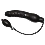 You2Toys - latex pumpálható análtágító (fekete, nagy)