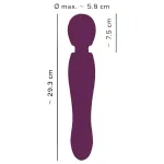 You2Toys Grande - akkus masszírozó vibrátor (piros)
