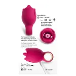 You2Toys Oral Fun - nyelves csiklóizgató vibrátor (rózsaszín)
