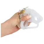 You2Toys - Peniscage - szilikon pénisz ketrec (fehér)