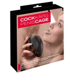 You2Toys - péniszketrec péniszpluggal (fekete)