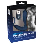 You2Toys Prostate Plug - anál vibrátor péniszgyűrűvel (kék)