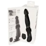 You2Toys - RC Fucking Machine - akkus lökő vibrátor (fekete)