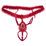 You2Toys - viselhető vibrációs csiklóizgató (piros)